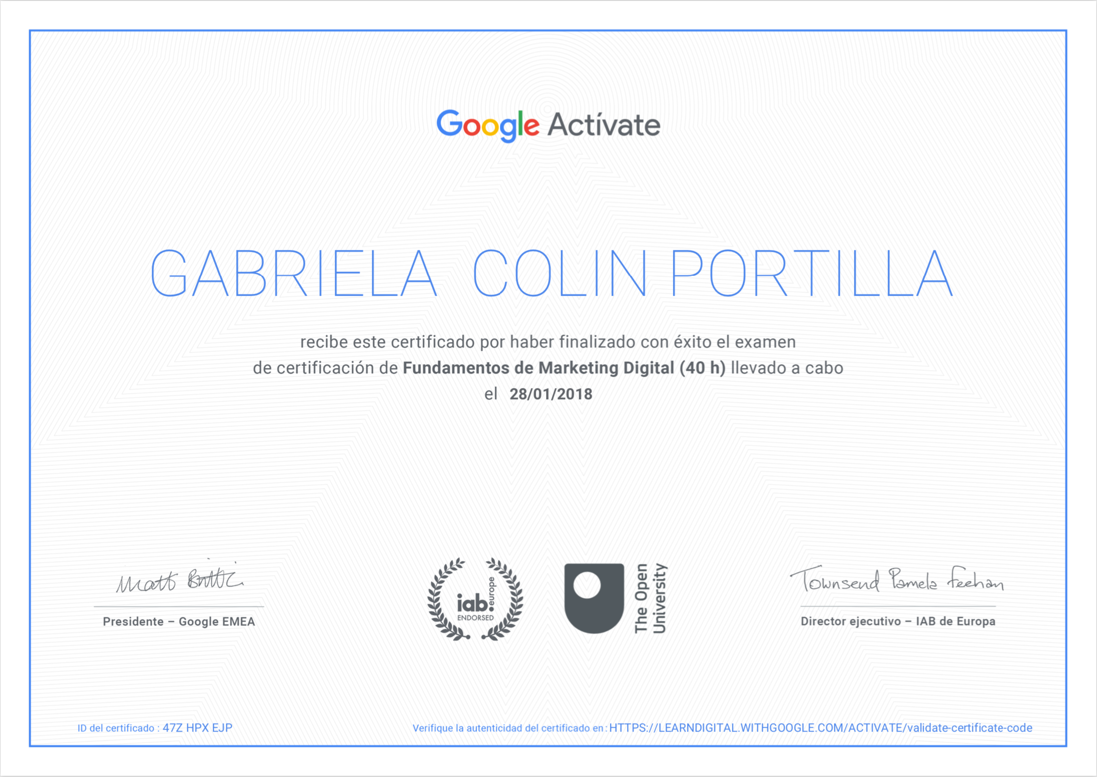 Fundamentos de Marketing Digital - Google actívate